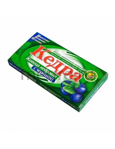 Kedra chewing gum with cedar resin and sea buckthorn - clone